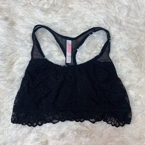 Victoria’s Secret Pink Lace Racerback Bralette